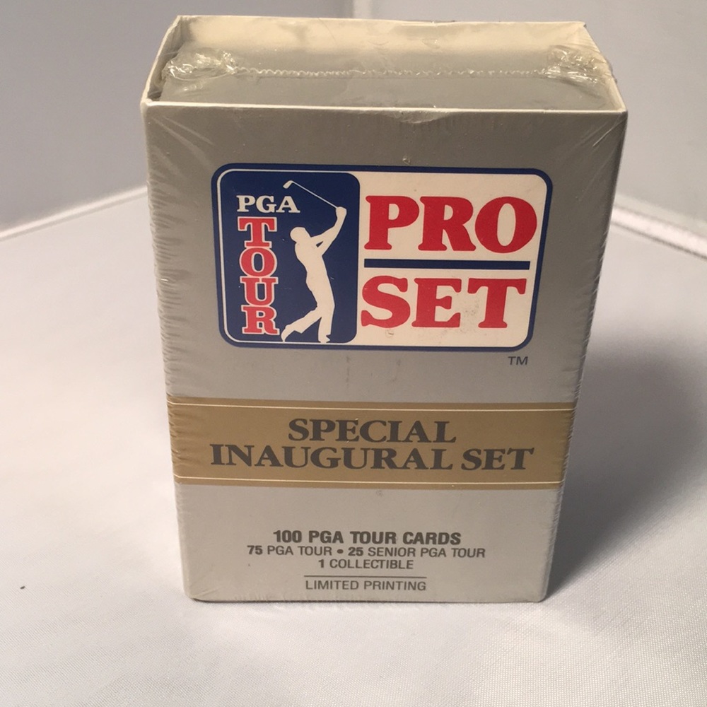 PGA Tour Golf Pro Set 1990 Trading Cards Sealed